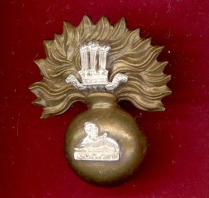 Indian Army 102nd King Edward's Own Grenadiers pagri badge
