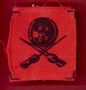 Indian Army 110th (Poona) L of C Area WW2 cloth …