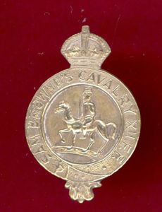 Indian Army Sam Browne's Cavalry head-dress badge