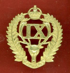 New Zealand 9th Hawke's Bay Regiment WW1 cap badge