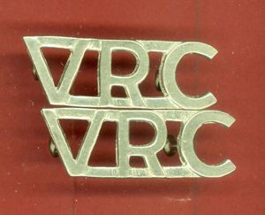 Canadian Victoria Rifles of Canada shoulder titles