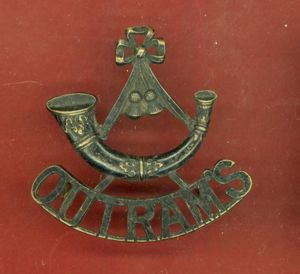 Indian 123rd Outram's shoulder title Circa 1903-22