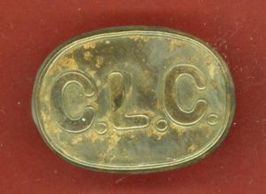 Chinese Labour Corps WW1 hat badge