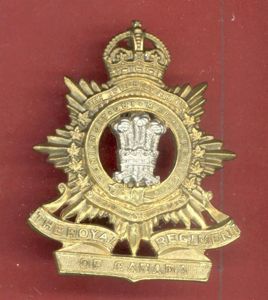 Canadian The Royal Regiment of Canada cap badge