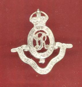 Indian Army 17th Queen Victoria's Own Poona Horse head-dress badge