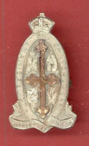 Canadian Le Regiment De Chateaugay WW2 Cap Badge.