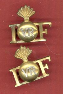 Canadian The Irish Fusiliers of Canada shoulder titles