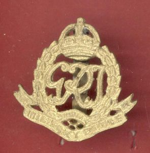 Indian Army Military Police GVIR cap badge