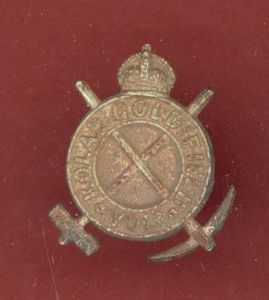Indian Army Kolar Gold Fields Volunteers badge