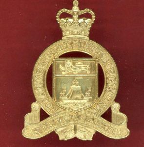 Canadian Royal New Brunswick Regiment EIIR cap badge