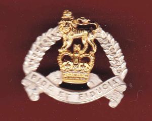 Rhodesia & Nyasaland Army Pay Corps Officer's cap badge