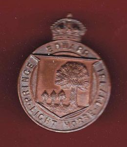Canadian Prince Edward Island Light Horse cap badge