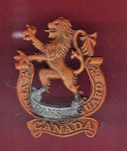 Canadian Veteran Guard of Canada cap badge