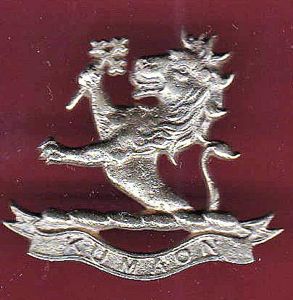 Indian Army; Kumaon Regiment head-dress badge