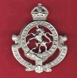 Canadian The Governor General's Horse Guards WW2 cap badge