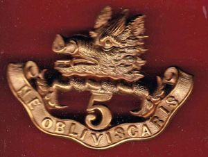 Canadian Militia 5th Bn. Royal Scots of Canada Victorian glengarry …