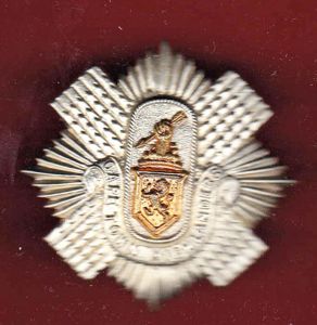 South African Cape Town Highlanders glengarry badge