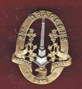 Canadian 2nd Dragoons WW2 Cap Badge