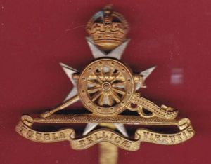 Royal Malta Artillery OR's cap badge