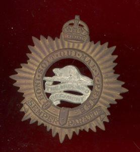 Canadian The Midland Regiment (Northumberland & Durham)WW2 cap badge
