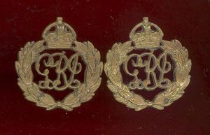 Indian Army General Service collar badges