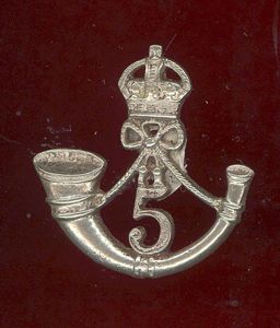 Indian Army 5th Mahratta Light Infantry cap badge