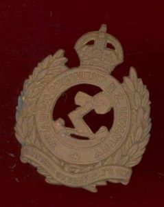 3rd Auckland Regt New Zealand Infantry OR's cap badge