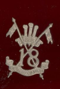 Indian Army 18th King Edward's Own Lancers cap badge