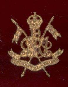 Indian Army 19th King George V Own Lancers head-dress badge