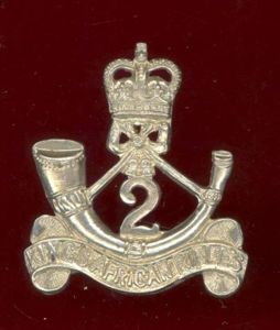 2nd King's African Rifles cap badge