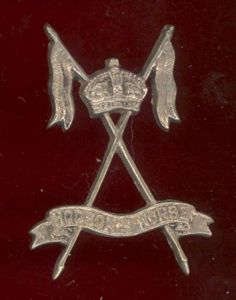Indian Army Hodson's Horse head-dress / helmet badge