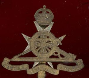 Royal Malta Artillery OR's cap badge
