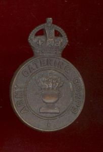 Army Catering Corps Officer's OSD cap badge