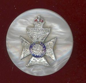 King's Royal Rifle Corps WW2 sweetheart brooch