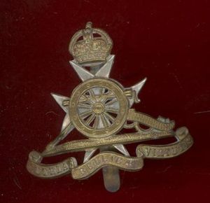 Royal Malta Artillery OR's cap badge