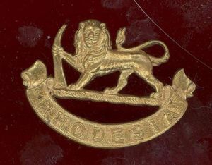 Southern Rhodesia Regiment cap badge