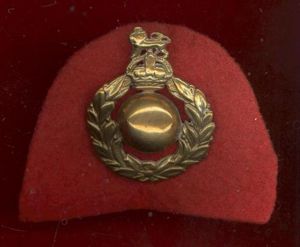 Royal Marines beret badge