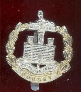 The Dorset Regiment Staybright cap badge