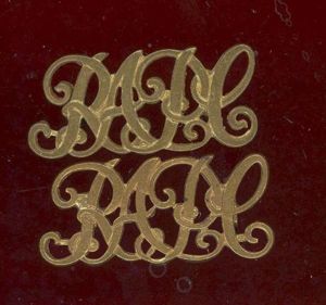 R.A.P.C. Royal Army Pay Corps shoulder titles