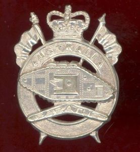 Royal Australian Tank Regiment cap badge