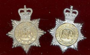 47th (Middlesex Yeomanry) Signal Squadron staybright collar badges