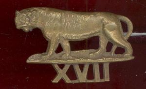 The Leicestershire Regiment Musician's pouch badge