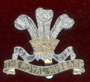 The Royal Hussars staybright cap badge