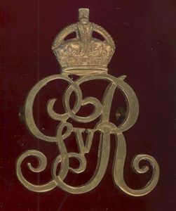 The Norfolk Yeomanry WW1 OR's large cap badge