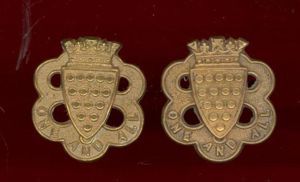 Duke of Cornwalls Light Infantry Victorian OR's collar badges