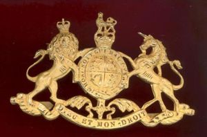 Household Cavalry Officer's Full Dress Cartouche badge