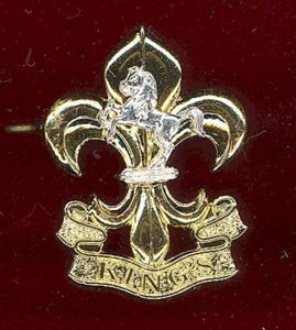 King's Liverpool & Manchester Regt. All Ranks cap badge