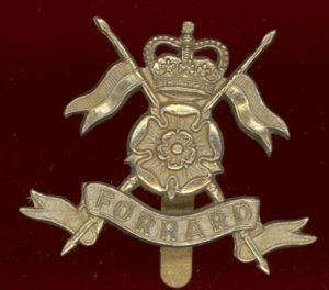 Queen's Own Yorkshire Yeomanry OR's cap badge