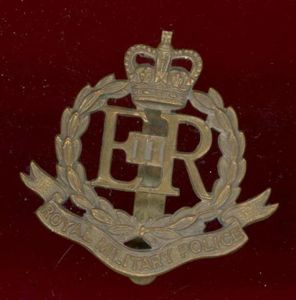 Royal Military Police EIIR crown cap badge