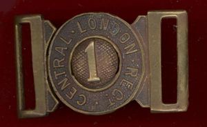 1st Central London Regiment waist belt clasp